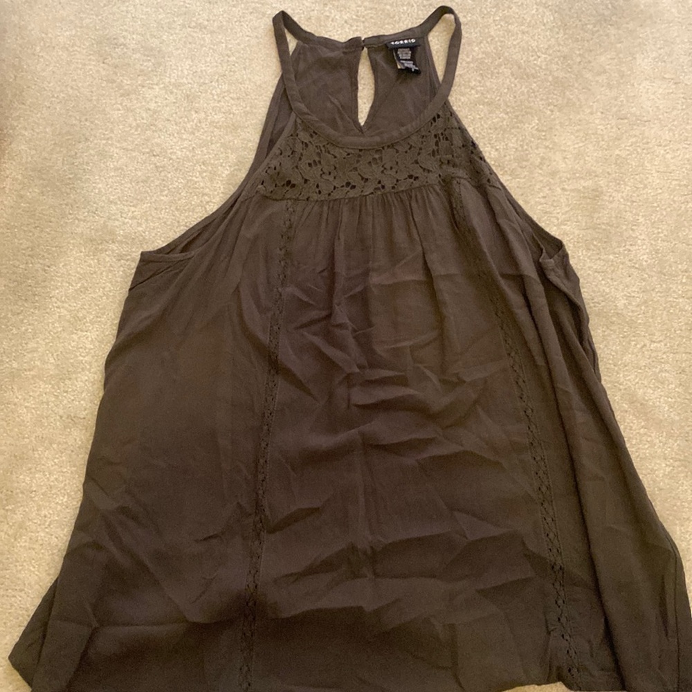 Torrid green loose tank